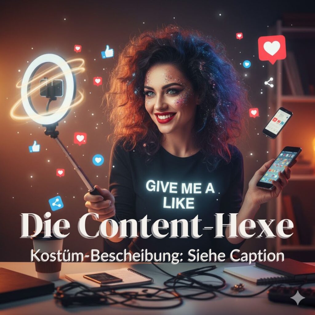 Die Content-Hexe: Halloween Coaches Trainerinnen Marketing Coaching Bubble Bullsh*it Bingo Kostüm-Ideen