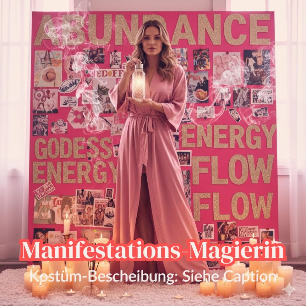 Manifestations-Magierin: Halloween Coaches Trainerinnen Marketing Coaching Bubble Bullsh*it Bingo Kostüm-Ideen