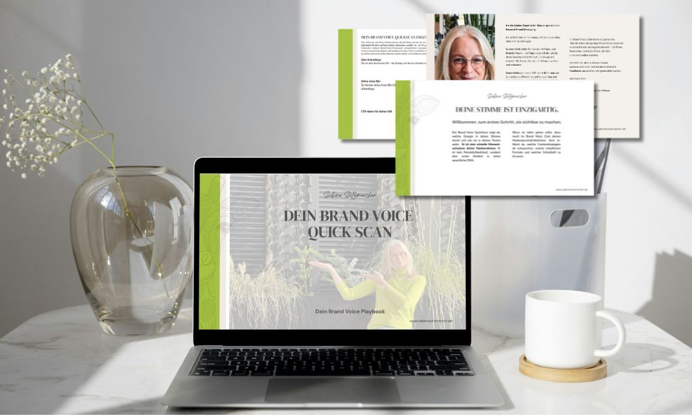 Brand Voice QuickScan: Finde in 5 Minuten heraus, welcher Schreibtyp du bist und wie du sofort leichter und schneller authentische Texte schreibst, die verkaufen.