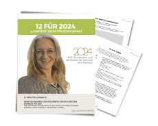 12 Schreibtipps für 2024 für mehr Sichtbarkeit und Reichweite: Content und Marketing für 2024