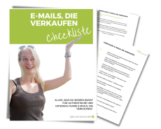 Onlinekurs verkaufen: Die Checkliste für deine Verkaufsemails für deinen Produkt Launch bzw. Onlinekurs Launch