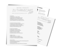 Mit dieser Checkliste reduzierst du das Risiko von Ausfällen und stellst sicher, dass dein Wechsel zu ThriveCart reibungslos klappt.