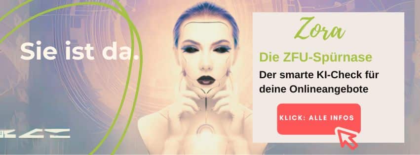 ZFU-GPT, KI-Check für FernUSG und Onlinekurse, Coaching,