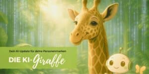 KI-Tipps für Personal Branding Copywriting und Marketing für Coaches und Dienstleisterinnen, KI Giraffe