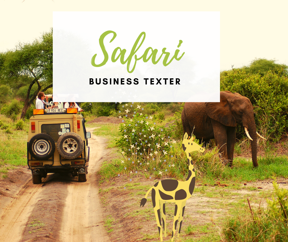 Safari Business Texter