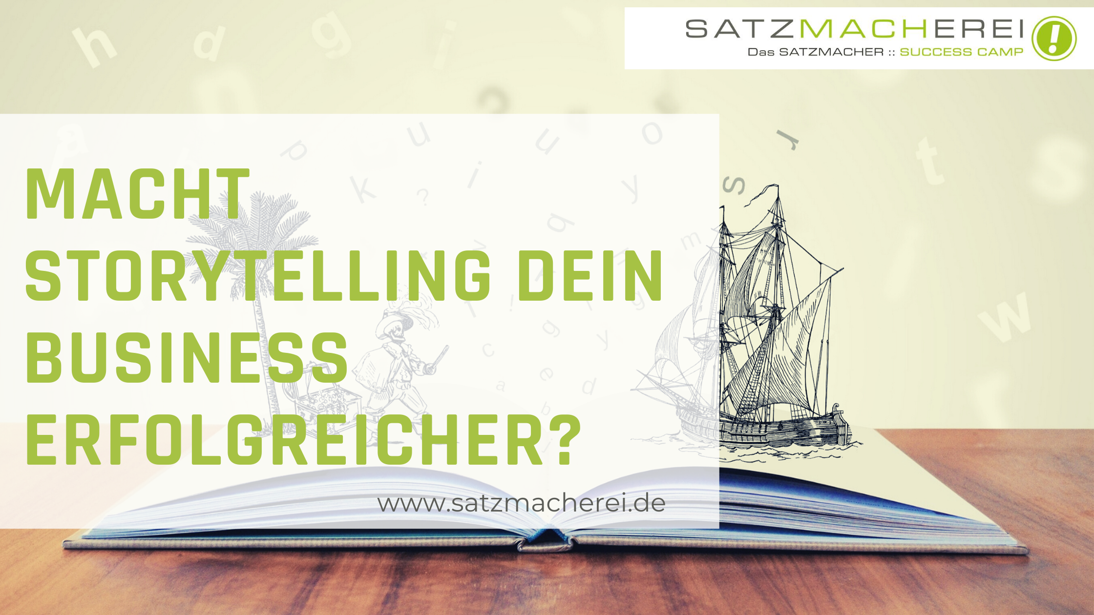 Es war einmal - Storytelling im Business