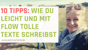 Website Texte schreiben mit Spaß und Flow